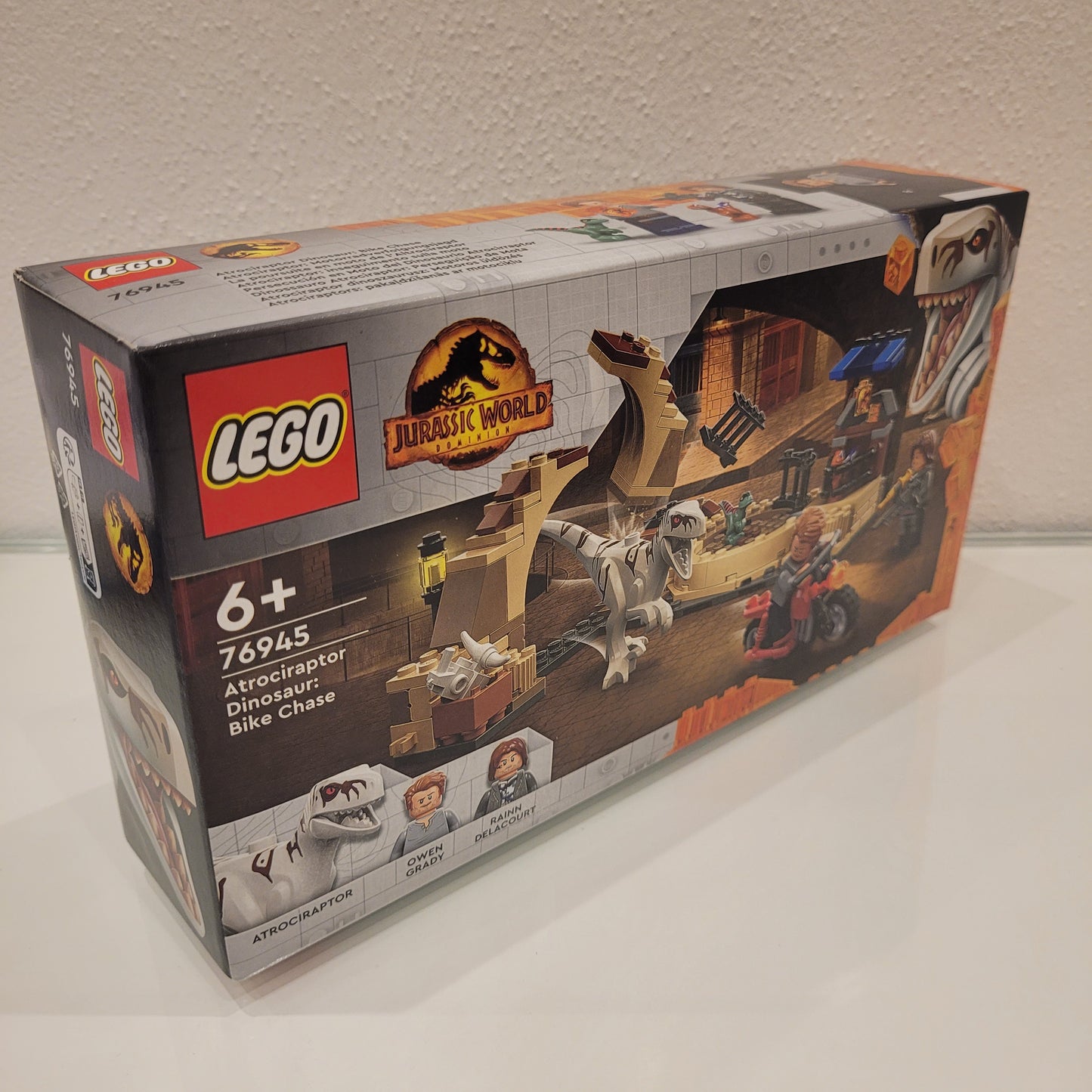 LEGO® Jurassic World 76945 Atrociraptor: Motorradverfolgungsjagd NEU & OVP