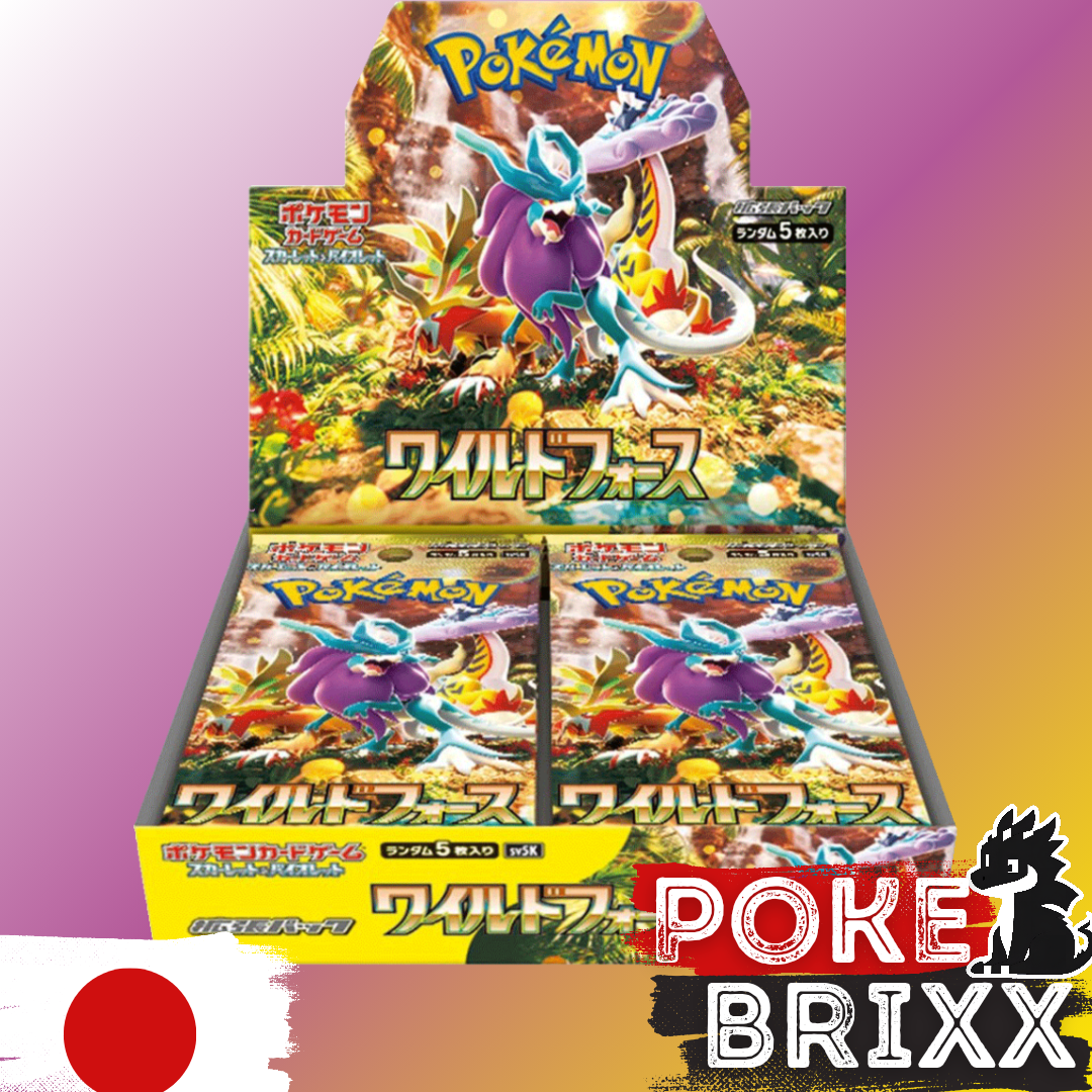 Pokémon Sv5K - Wild Force Display - Japanisch