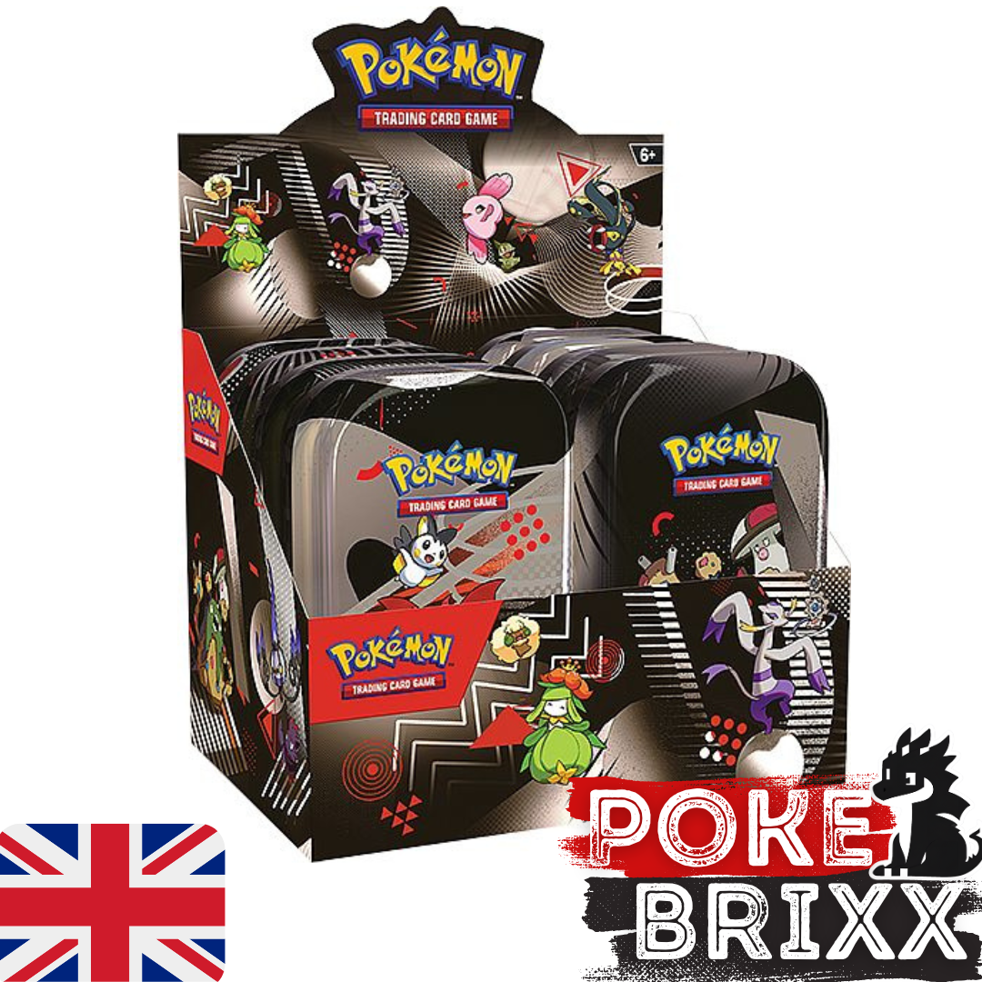 Pokémon Black Bolt & White Flare Unova Mini Tin Display (Englisch)