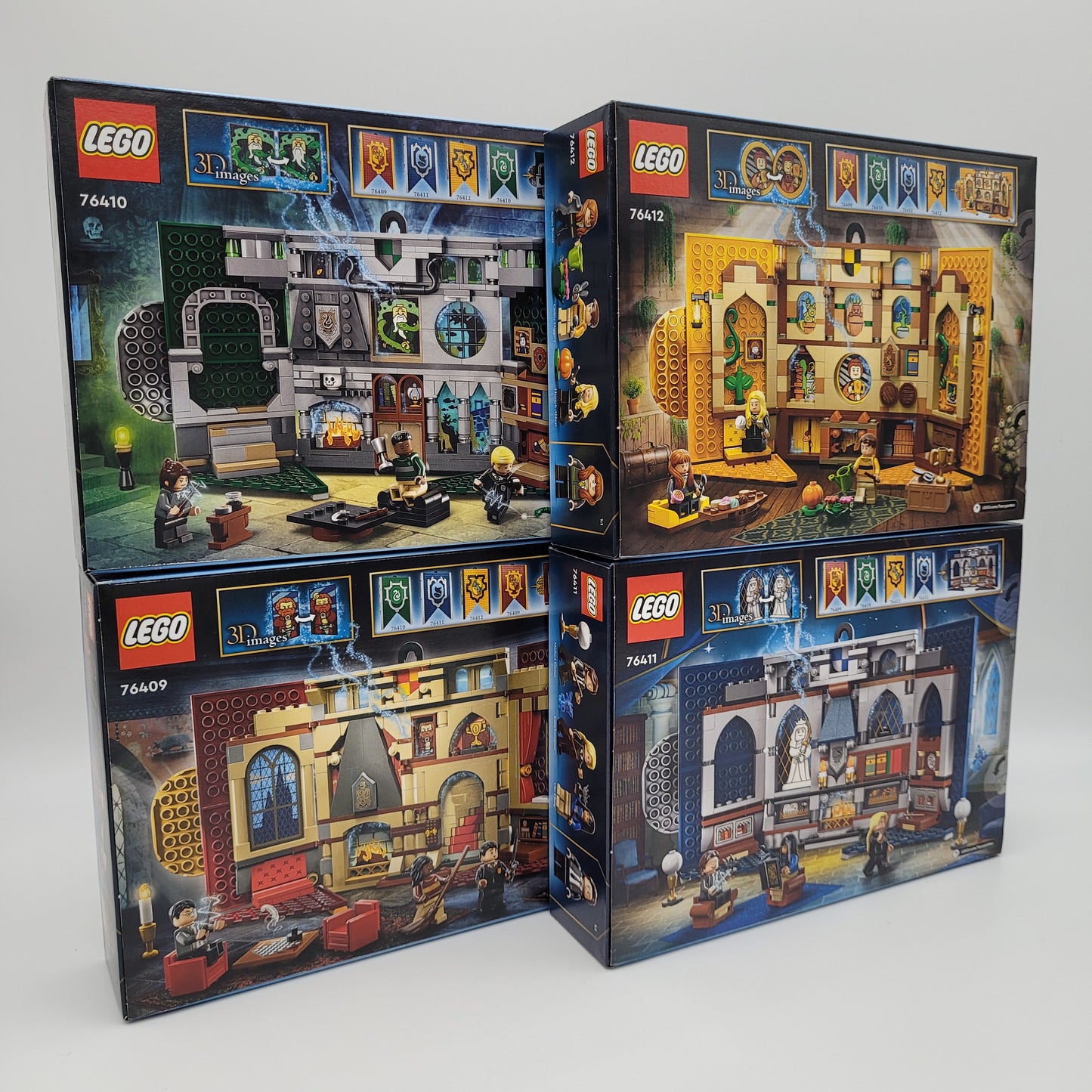 LEGO® Harry Potter 76409 76410 76411 76412 Hausbanner NEU & OVP