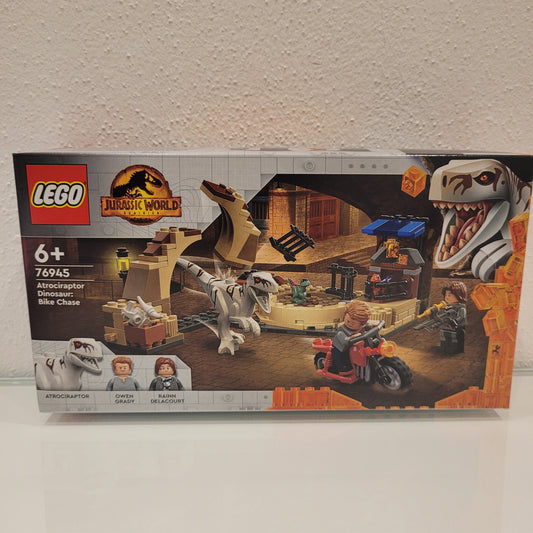 LEGO® Jurassic World 76945 Atrociraptor: Motorradverfolgungsjagd NEU & OVP