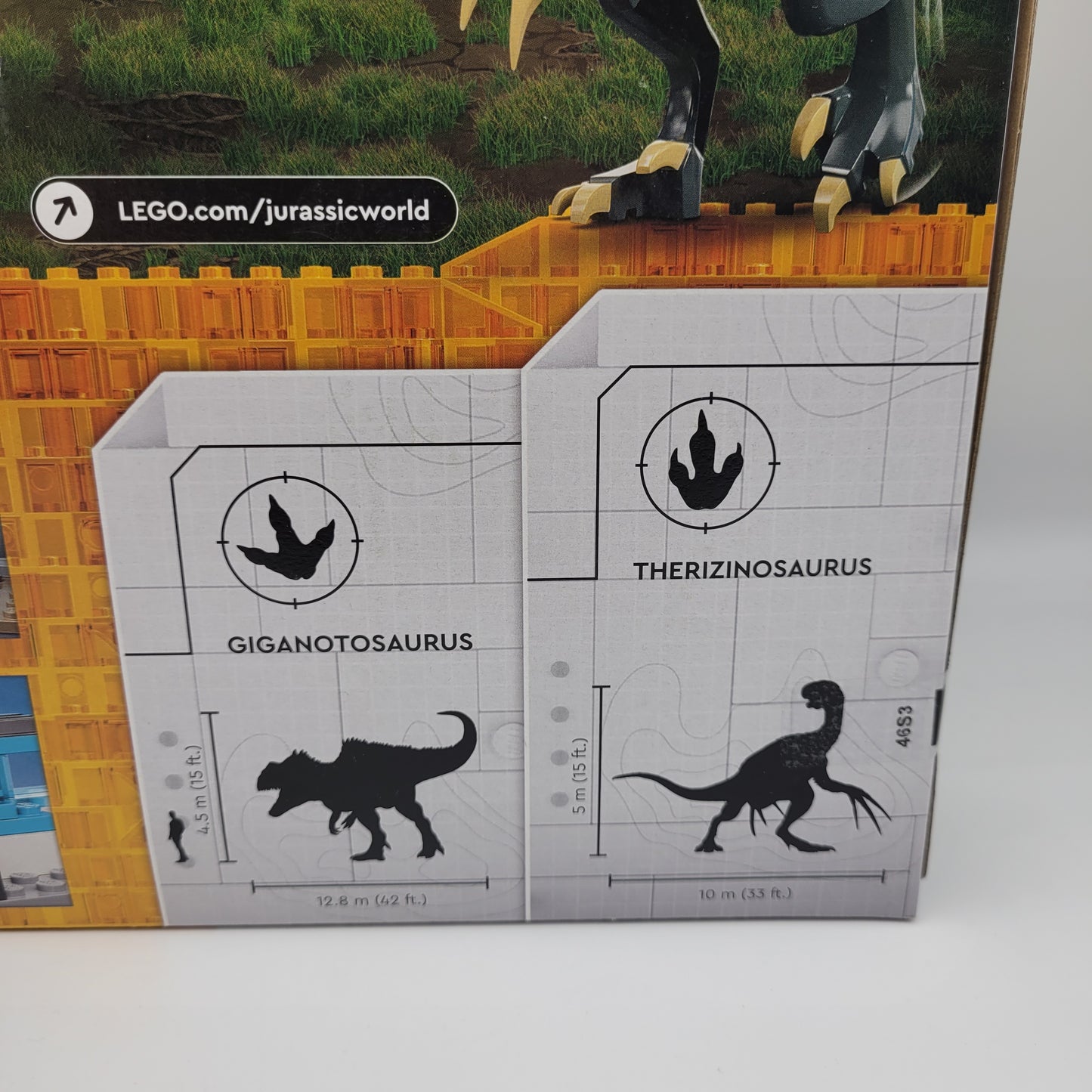 LEGO® Jurassic World 76949 Giganotosaurus & Therizinosaurus Angriff NEU & OVP