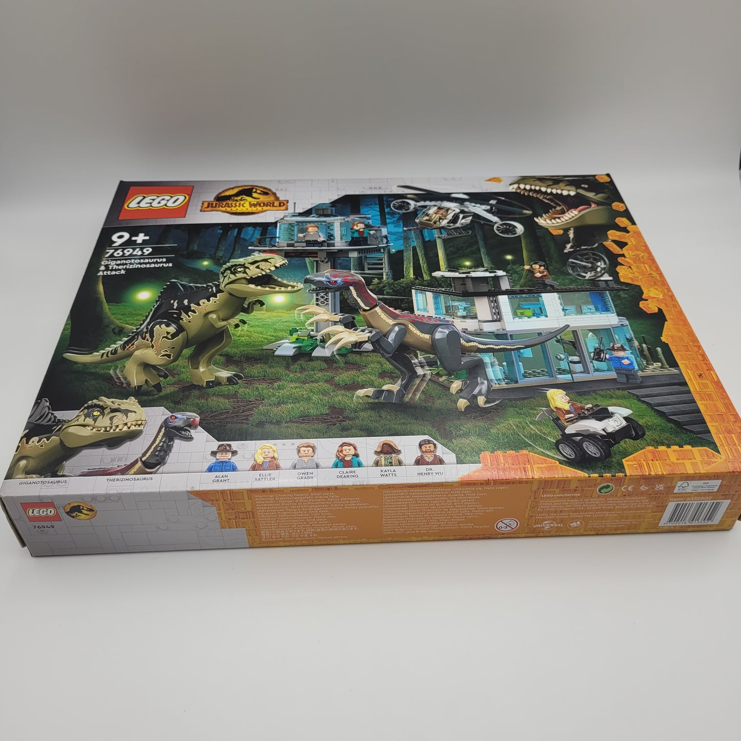 LEGO® Jurassic World 76949 Giganotosaurus & Therizinosaurus Angriff NEU & OVP