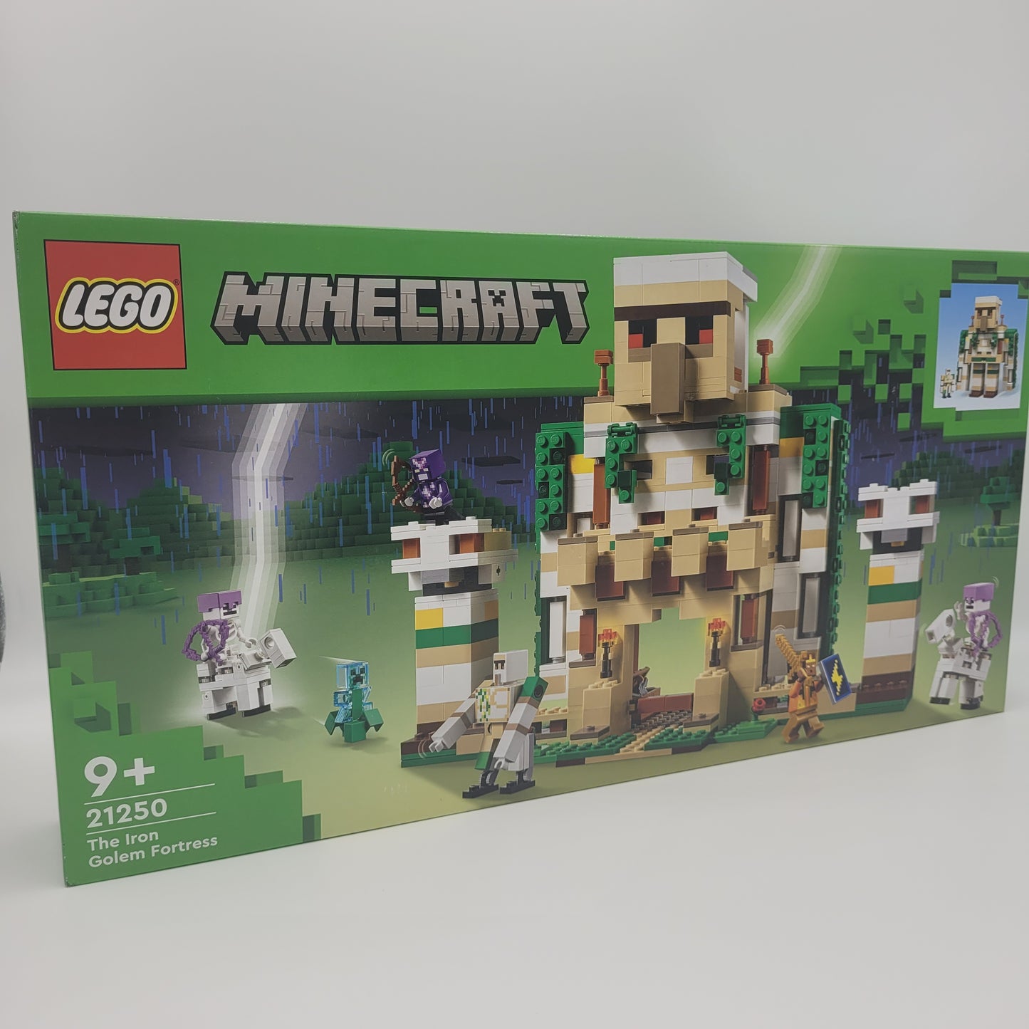 LEGO® Minecraft 21250 Die Eisengolem-Festung NEU & OVP