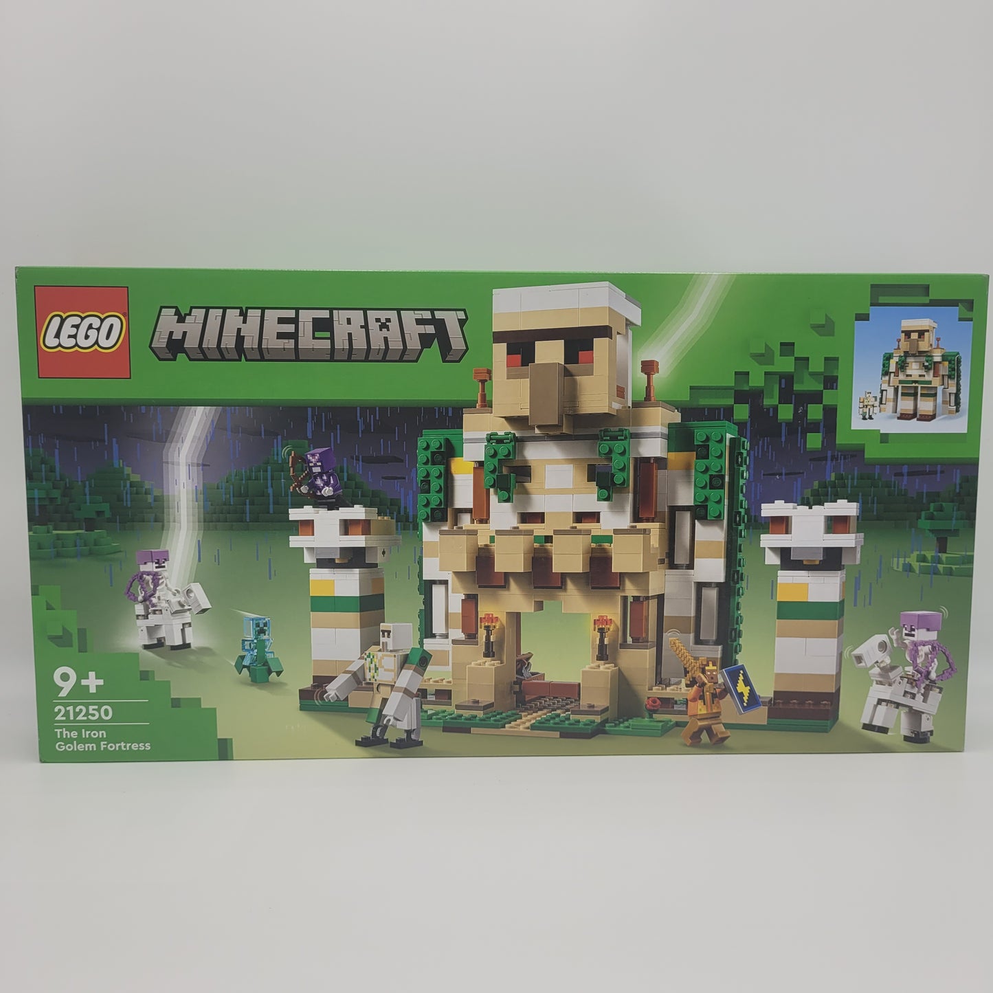 LEGO® Minecraft 21250 Die Eisengolem-Festung NEU & OVP