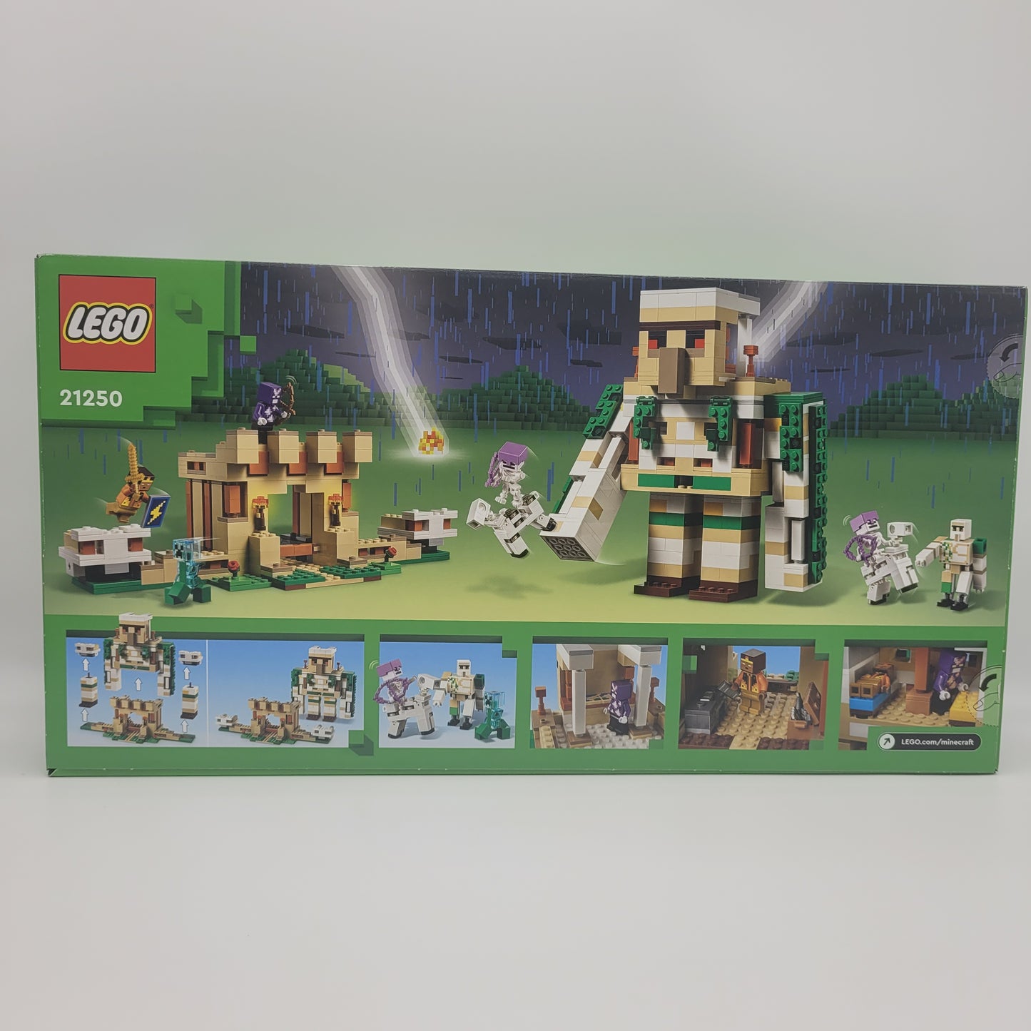 LEGO® Minecraft 21250 Die Eisengolem-Festung NEU & OVP