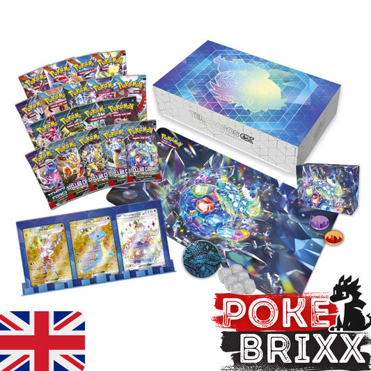 Pokémon SV 7 Stellar Crown Terapagos Ex Ultra Premium Collection - Englisch