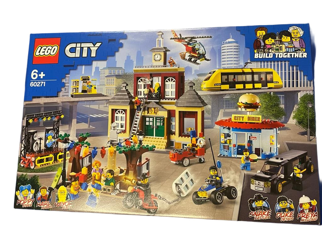 LEGO® City 60271 Stadtplatz NEU & OVP