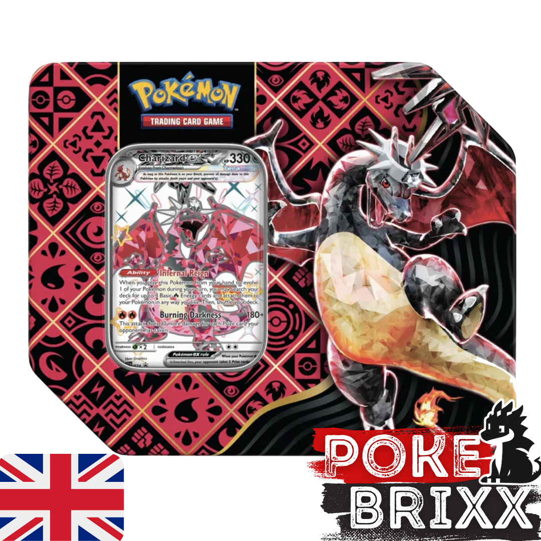 Pokémon SV 4.5 Paldean Fates - US Tin (5 Booster) - Englisch