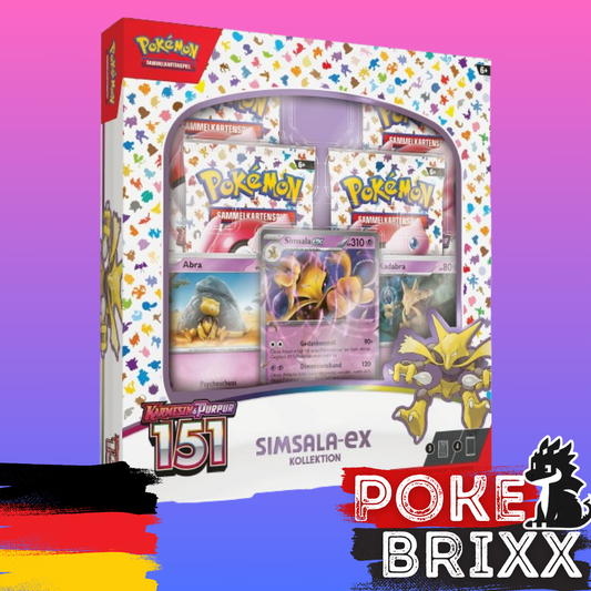 Pokémon 151 Simsala ex Kollektion - Deutsch