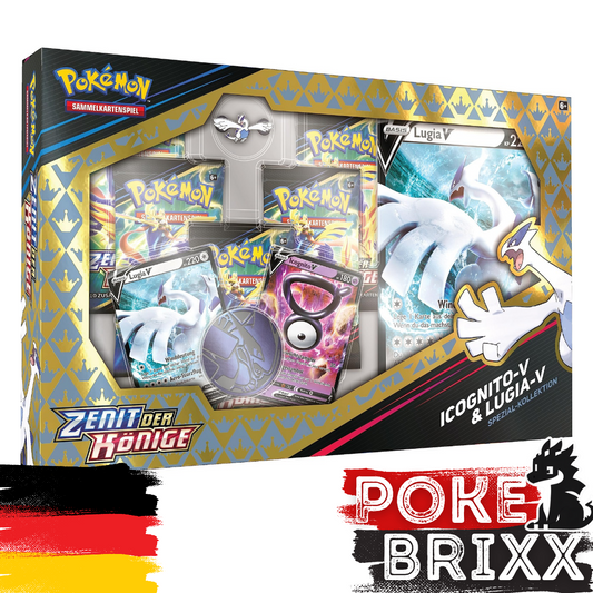 Pokémon SWSH 12.5 Zenit der Könige Icognito & Lugia Kollektion - Deutsch