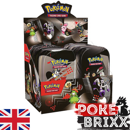 Pokémon Black Bolt & White Flare Unova Mini Tin Display (Englisch)