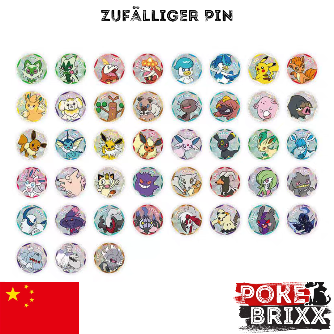 Pokémon Gem Pack Pin Collection Booster-Pack (Simplified Chinese)